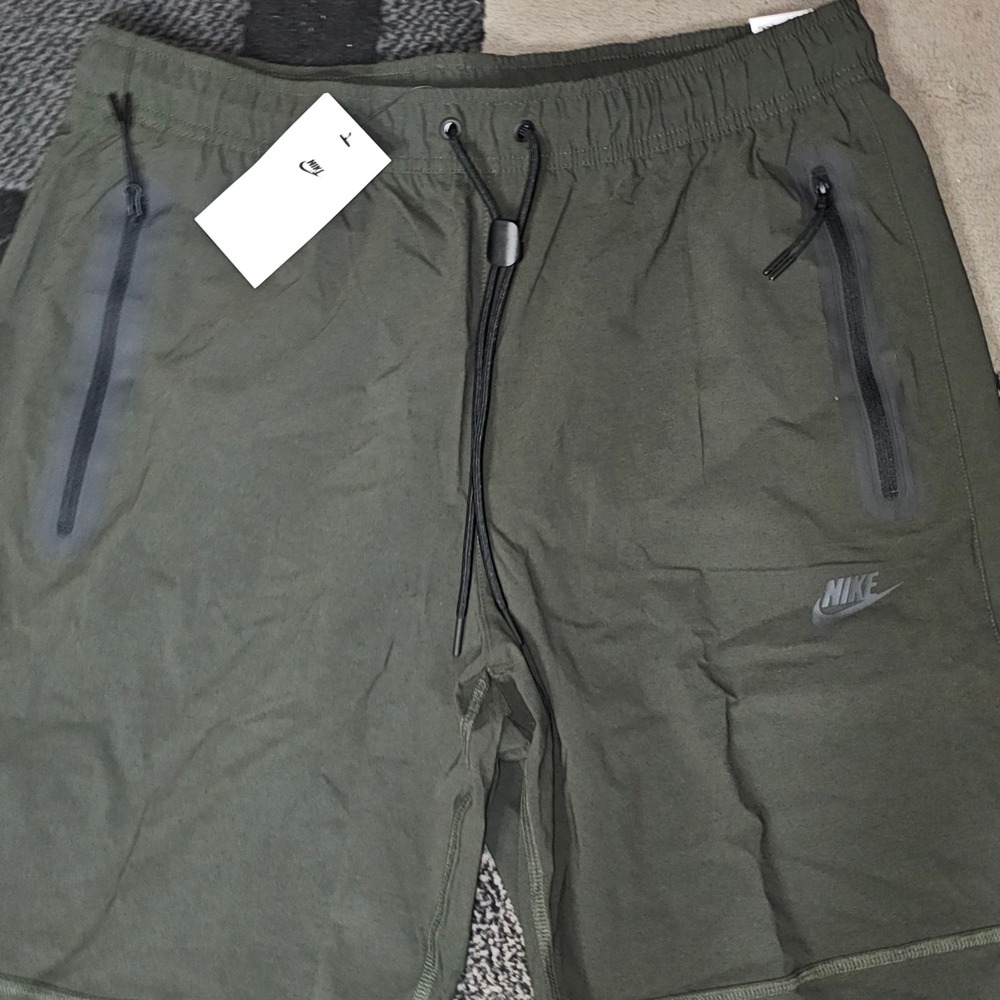 Nike Tech Woven Pants Mens X Large Olive Green HM8241-355 New